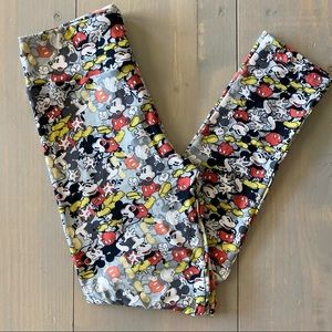Disney Mickey Mouse print leggings OS